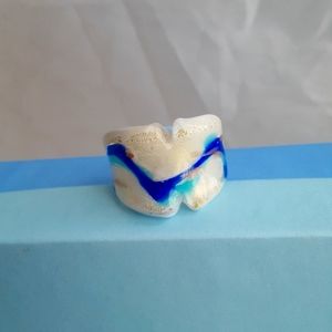 Vintage Glass Art Ring